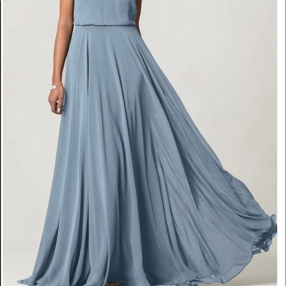 Jenny Yo Bridesmaid Dress Inesse Size 12 - Picture 8 of 16